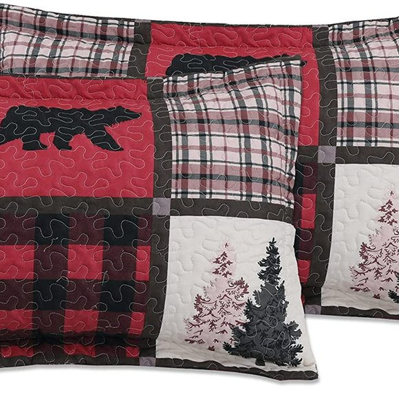 3PC Quilt Set Stitching Coverlet Bedspread Ultra Soft - Picture 6 of 6